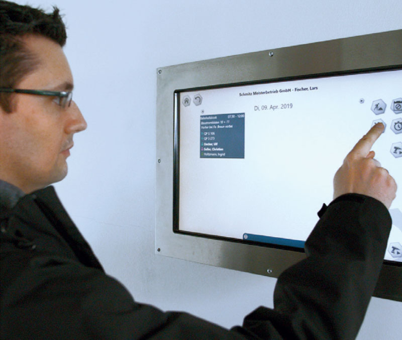 quickplan Software Touch Modul